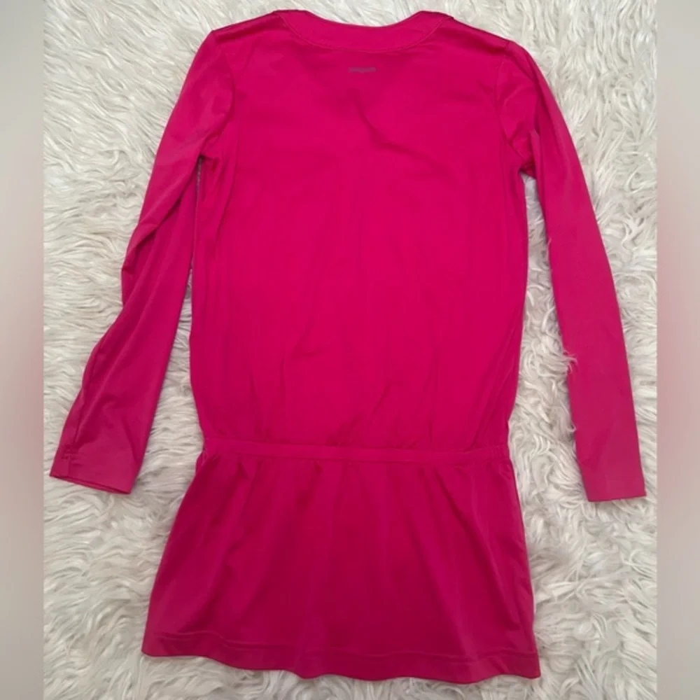 Patagonia Girls‎ Size Medium(10) Bathing Suit Cover Up/Dress Barbie Hot Pink